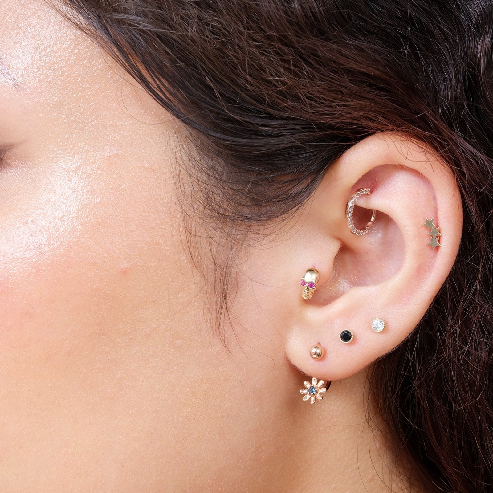 Three Star Flat Back Ear Climber Earrings Estella Collection #product_description# 17923 14k Cartilage Earring Cartilage Earrings #tag4# #tag5# #tag6# #tag7# #tag8# #tag9# #tag10# 5MM