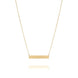 Bar Monogram Nameplate Necklace in Solid Gold Necklaces Estella Collection #product_description# 17667 14k Make Collection Personalized Jewelry #tag4# #tag5# #tag6# #tag7# #tag8# #tag9# #tag10#