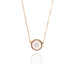 Bezel Set Rose Quartz Station Necklace in Solid 14k Rose Gold Necklaces Estella Collection #product_description# 17182 14k Make Collection pendant chain #tag4# #tag5# #tag6# #tag7# #tag8# #tag9# #tag10#