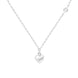 Bubble Heart and Diamond Station Necklace Necklaces Estella Collection #product_description# 18209 14k Colorless Gemstone Diamond #tag4# #tag5# #tag6# #tag7# #tag8# #tag9# #tag10# White Gold
