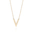 Chevron V Station Necklace in Solid Gold Necklaces Estella Collection #product_description# 17665 10k 14k Make Collection #tag4# #tag5# #tag6# #tag7# #tag8# #tag9# #tag10#