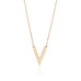 Chevron V Station Necklace in Solid Gold Necklaces Estella Collection #product_description# 17665 10k 14k Make Collection #tag4# #tag5# #tag6# #tag7# #tag8# #tag9# #tag10#