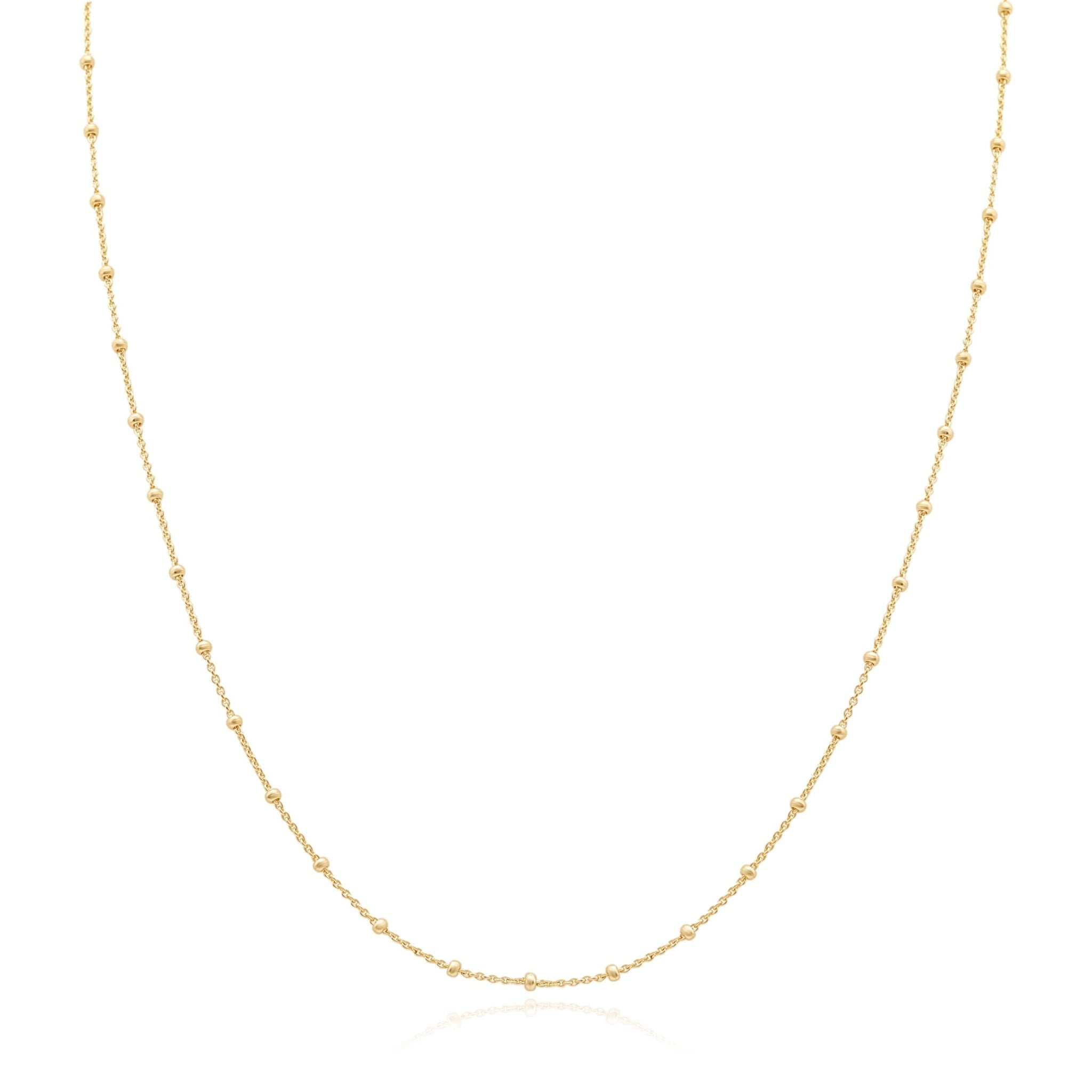 Classic Beaded Chain Necklace Necklaces Estella Collection #product_description# 17981 14k Layering Necklace Ready to Ship #tag4# #tag5# #tag6# #tag7# #tag8# #tag9# #tag10#