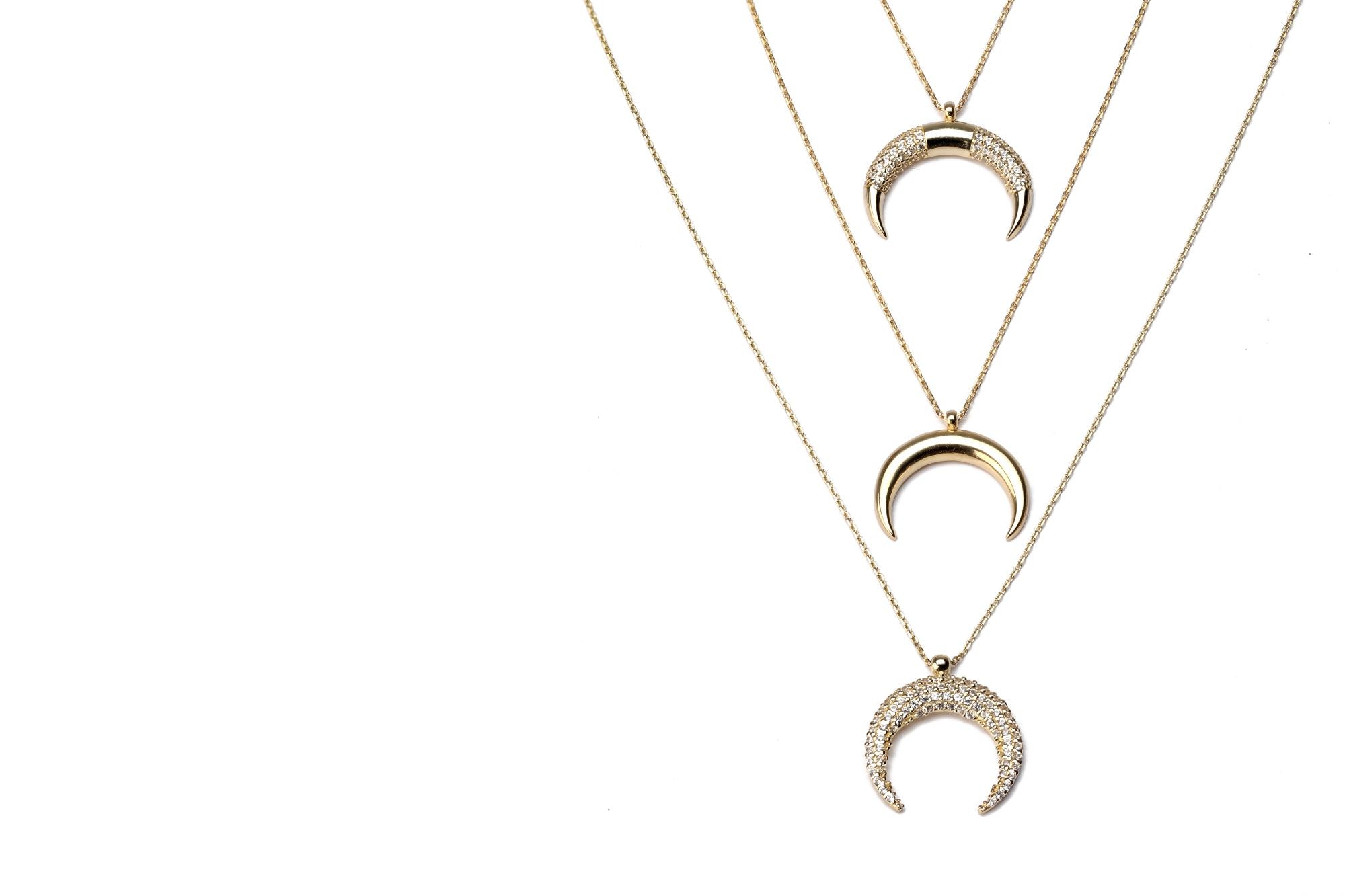 Crescent Moon Sapphire Necklace Necklaces Estella Collection #product_description# 17761 14k Birthstone Gemstone #tag4# #tag5# #tag6# #tag7# #tag8# #tag9# #tag10#