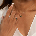 Cushion Cut Emerald Pendant with White Sapphire Halo and Bail Necklaces Estella Collection #product_description# 32729 10k Birthstone Birthstone Jewelry #tag4# #tag5# #tag6# #tag7# #tag8# #tag9# #tag10#