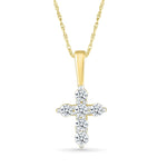 Dainty Diamond Cross Pendant Necklaces Estella Collection #product_description# 32713 Diamond Made to Order Pendant Necklace #tag4# #tag5# #tag6# #tag7# #tag8# #tag9# #tag10#