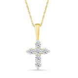 Dainty Diamond Cross Pendant Necklaces Estella Collection #product_description# 32713 Diamond Made to Order Pendant Necklace #tag4# #tag5# #tag6# #tag7# #tag8# #tag9# #tag10#
