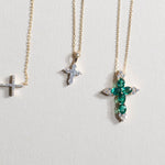 Dainty Diamond Cross Pendant Necklaces Estella Collection #product_description# 32713 Diamond Made to Order Pendant Necklace #tag4# #tag5# #tag6# #tag7# #tag8# #tag9# #tag10#