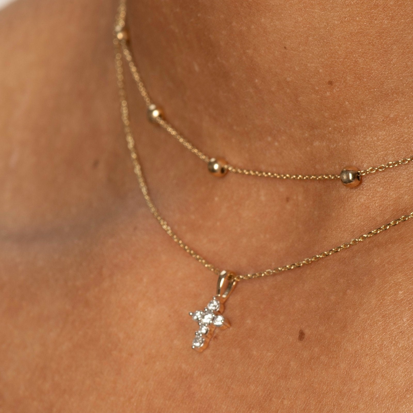 Dainty Diamond Cross Pendant Necklaces Estella Collection #product_description# 32713 Diamond Made to Order Pendant Necklace #tag4# #tag5# #tag6# #tag7# #tag8# #tag9# #tag10#