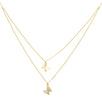 Diamond Butterfly Layering Necklace Necklaces Estella Collection #product_description# 17754 14k Diamond Gemstone #tag4# #tag5# #tag6# #tag7# #tag8# #tag9# #tag10#
