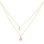 Diamond Butterfly Layering Necklace Necklaces Estella Collection #product_description# 17754 14k Diamond Gemstone #tag4# #tag5# #tag6# #tag7# #tag8# #tag9# #tag10#