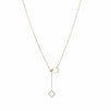 Diamond Clover Lariat Bolo Necklace Necklaces Estella Collection #product_description# 17144 14k Birthstone Birthstone Jewelry #tag4# #tag5# #tag6# #tag7# #tag8# #tag9# #tag10#
