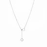 Diamond Clover Lariat Bolo Necklace Necklaces Estella Collection #product_description# 17187 14k Birthstone Birthstone Jewelry #tag4# #tag5# #tag6# #tag7# #tag8# #tag9# #tag10#