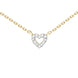 Diamond Heart Station Necklace Necklaces Estella Collection #product_description# 18211 14k Colorless Gemstone Diamond #tag4# #tag5# #tag6# #tag7# #tag8# #tag9# #tag10#