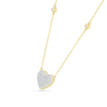 Diamond Pave Heart Necklace Necklaces Estella Collection #product_description# 32699 Diamond Made to Order Pendant Necklace #tag4# #tag5# #tag6# #tag7# #tag8# #tag9# #tag10#