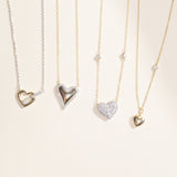 Diamond Pave Heart Necklace Necklaces Estella Collection #product_description# 32699 Diamond Made to Order Pendant Necklace #tag4# #tag5# #tag6# #tag7# #tag8# #tag9# #tag10#