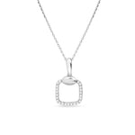 Diamond Pavé Square Cushion Pendant Necklace Necklaces Estella Collection #product_description# 17548 14k Diamond Gemstone #tag4# #tag5# #tag6# #tag7# #tag8# #tag9# #tag10#