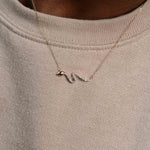 Diamond Snake Necklace Necklaces Estella Collection #product_description# 32708 10k April Birthstone Colorless Gemstone #tag4# #tag5# #tag6# #tag7# #tag8# #tag9# #tag10#