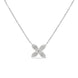 Four Petal Diamond PavÃ© Flower Necklace Necklaces Estella Collection #product_description# 17715 14k Diamond Flower Jewelry #tag4# #tag5# #tag6# #tag7# #tag8# #tag9# #tag10#