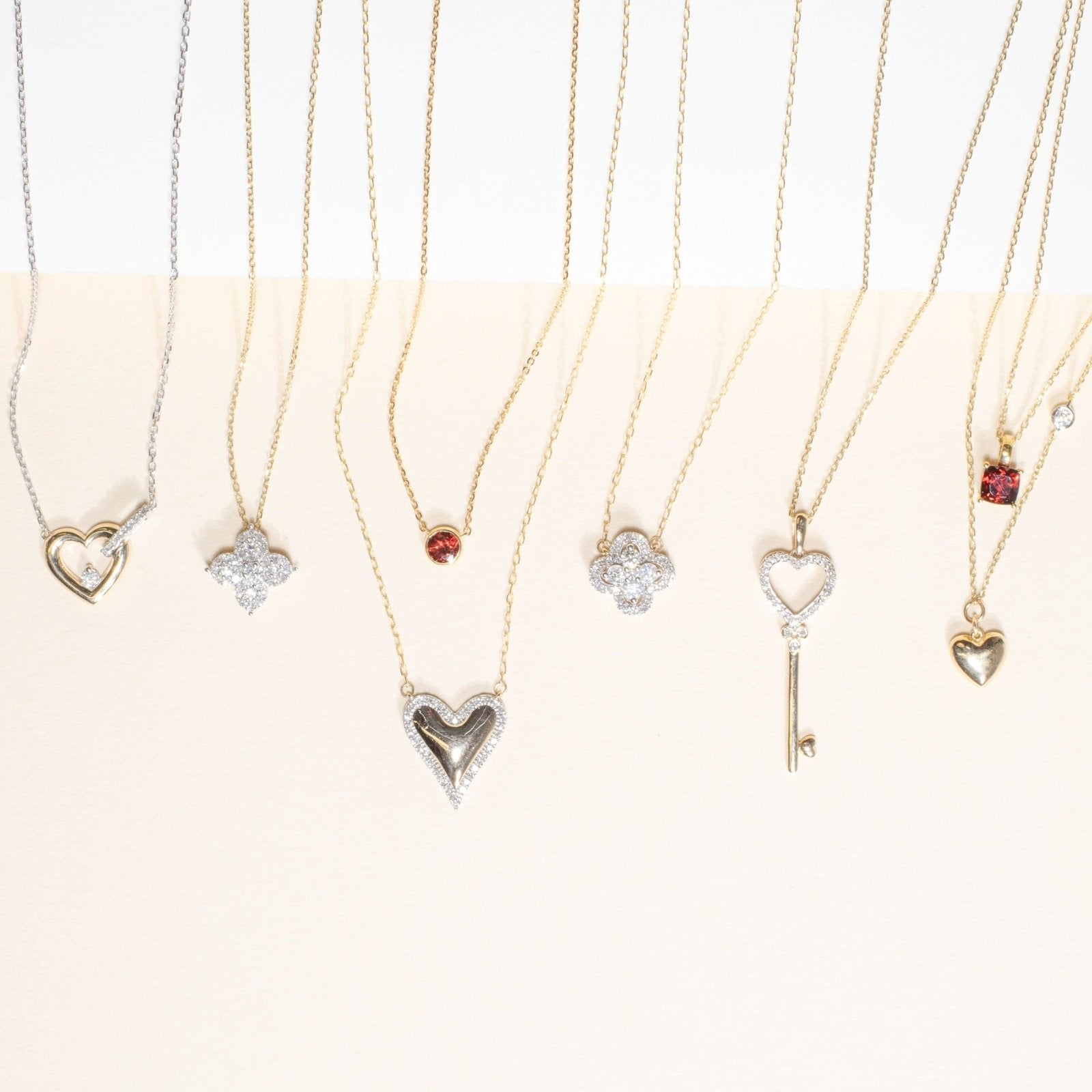 Heart and Key Diamond Pendant Necklaces Estella Collection #product_description# 32739 Diamond Made to Order Pendant Necklace #tag4# #tag5# #tag6# #tag7# #tag8# #tag9# #tag10#