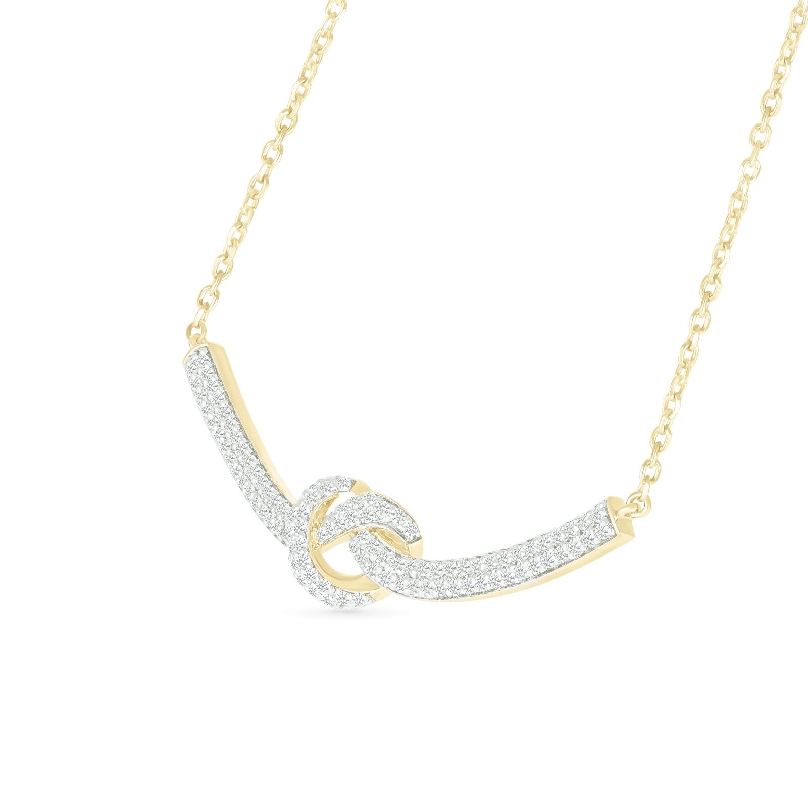 Heart Knot Diamond Bar Necklace Necklaces Estella Collection #product_description# 32702 Diamond Layering Necklace Made to Order #tag4# #tag5# #tag6# #tag7# #tag8# #tag9# #tag10#