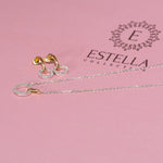 Interlocking Diamond and Gold Circle Necklace Necklaces Estella Collection #product_description# 32687 925 Diamond Made to Order #tag4# #tag5# #tag6# #tag7# #tag8# #tag9# #tag10#