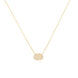 Oval Diamond PavÃ© Station Necklace Necklaces Estella Collection #product_description# 17705 14k Diamond Gemstone #tag4# #tag5# #tag6# #tag7# #tag8# #tag9# #tag10#