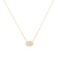 Oval Diamond PavÃ© Station Necklace Necklaces Estella Collection #product_description# 17705 14k Diamond Gemstone #tag4# #tag5# #tag6# #tag7# #tag8# #tag9# #tag10#