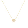 Oval Diamond PavÃ© Station Necklace Necklaces Estella Collection #product_description# 17705 14k Diamond Gemstone #tag4# #tag5# #tag6# #tag7# #tag8# #tag9# #tag10#