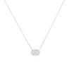 Oval Diamond PavÃ© Station Necklace Necklaces Estella Collection #product_description# 17706 14k Diamond Gemstone #tag4# #tag5# #tag6# #tag7# #tag8# #tag9# #tag10#