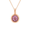 Round Bezel Set Amethyst Pendant Necklace Necklaces Estella Collection #product_description# 14k Amethyst Gemstone #tag4# #tag5# #tag6# #tag7# #tag8# #tag9# #tag10#