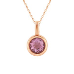 Round Bezel Set Amethyst Pendant Necklace Necklaces Estella Collection #product_description# 14k Amethyst Gemstone #tag4# #tag5# #tag6# #tag7# #tag8# #tag9# #tag10#