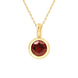 Round Bezel Set Garnet Necklace Necklaces Estella Collection #product_description# 14k Birthstone Garnet #tag4# #tag5# #tag6# #tag7# #tag8# #tag9# #tag10#