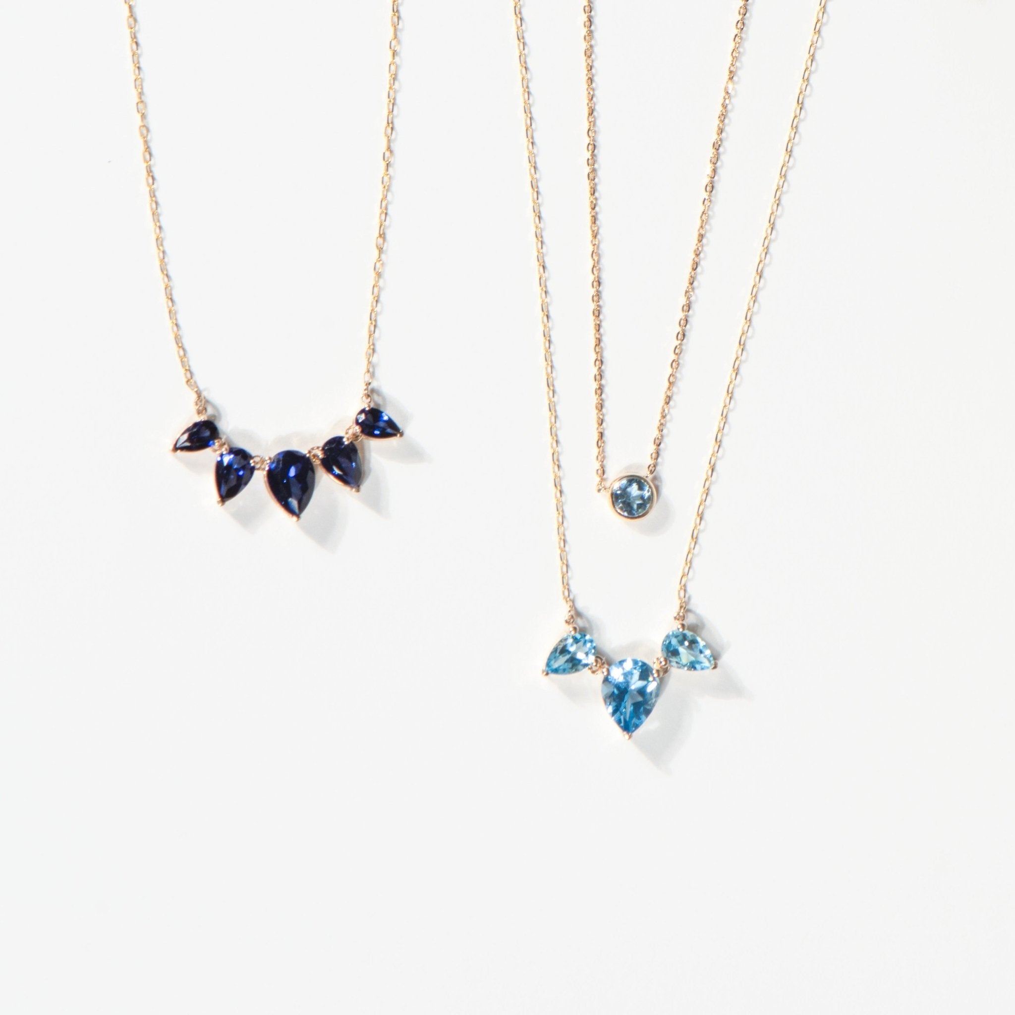 Teardrop Shaped Swiss Blue Topaz Necklace Necklaces Estella Collection #product_description# 32710 Layering Necklace Made to Order Pendant Necklace #tag4# #tag5# #tag6# #tag7# #tag8# #tag9# #tag10#