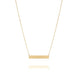 Bar Monogram Nameplate Necklace in Solid Gold Necklaces Estella Collection #product_description# 17656 10k Make Collection Personalized Jewelry #tag4# #tag5# #tag6# #tag7# #tag8# #tag9# #tag10#