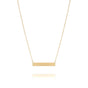 Bar Monogram Nameplate Necklace in Solid Gold Necklaces Estella Collection #product_description# 17656 10k Make Collection Personalized Jewelry #tag4# #tag5# #tag6# #tag7# #tag8# #tag9# #tag10#