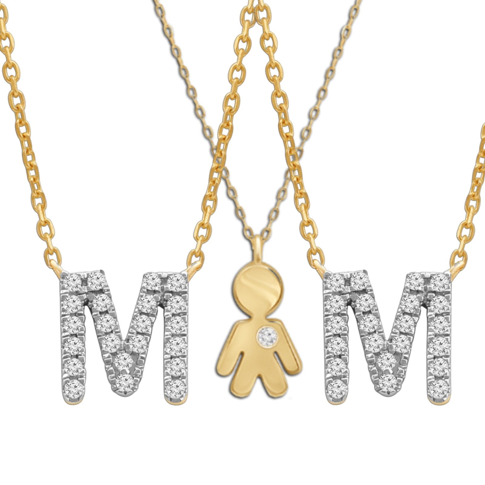 Classic Diamond Initial Charm Necklace Necklaces Estella Collection #product_description# 17998 14k Diamond Gemstone #tag4# #tag5# #tag6# #tag7# #tag8# #tag9# #tag10# A 14k Yellow Gold