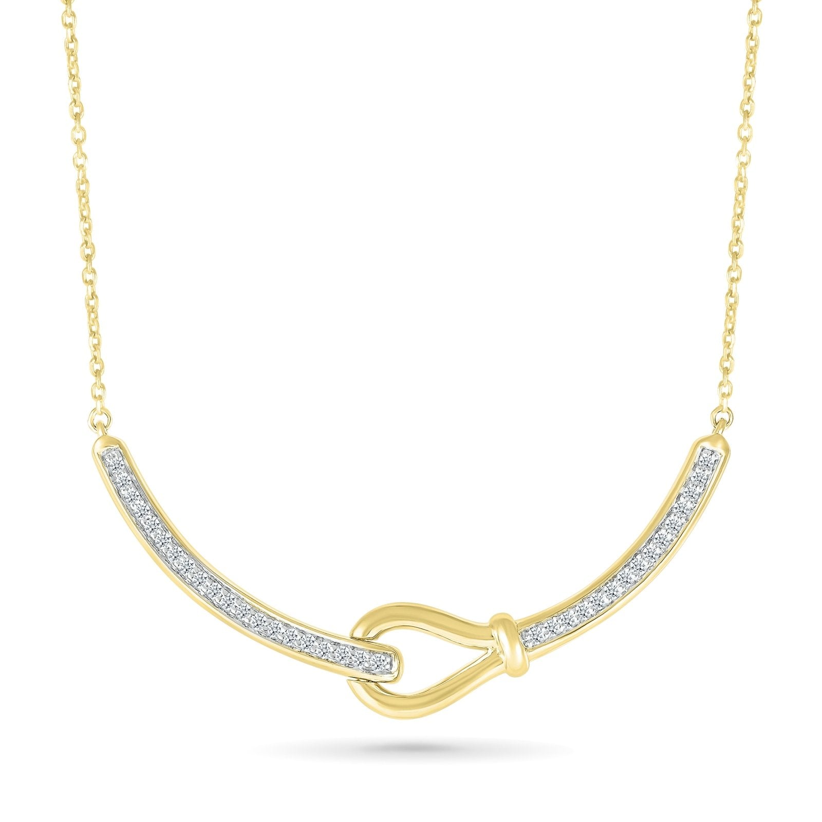 Diamond and Gold Loop Bar Necklace Necklaces Estella Collection #product_description# 32690 Diamond Layering Necklace Made to Order #tag4# #tag5# #tag6# #tag7# #tag8# #tag9# #tag10#