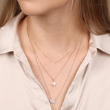 Diamond Heart Disc Pendant Necklace Necklaces Estella Collection #product_description# 17637 14k April Birthstone Birthstone #tag4# #tag5# #tag6# #tag7# #tag8# #tag9# #tag10#