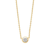 Diamond Station Necklace Bezel Set in 14k Gold Necklaces Estella Collection #product_description# 18406 14k Birthstone Colorless Gemstone #tag4# #tag5# #tag6# #tag7# #tag8# #tag9# #tag10# 0.06/2.5MM