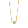 Diamond Station Necklace Bezel Set in 14k Gold Necklaces Estella Collection #product_description# 18406 14k Birthstone Colorless Gemstone #tag4# #tag5# #tag6# #tag7# #tag8# #tag9# #tag10# 0.06/2.5MM