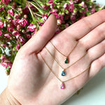 Emerald Teardrop Pendant Necklace Necklaces Estella Collection #product_description# 17763 14k Birthstone Emerald #tag4# #tag5# #tag6# #tag7# #tag8# #tag9# #tag10#