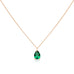 Emerald Teardrop Pendant Necklace Necklaces Estella Collection #product_description# 17763 14k Birthstone Emerald #tag4# #tag5# #tag6# #tag7# #tag8# #tag9# #tag10#