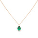 Emerald Teardrop Pendant Necklace Necklaces Estella Collection #product_description# 17763 14k Birthstone Emerald #tag4# #tag5# #tag6# #tag7# #tag8# #tag9# #tag10#