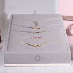 Interlocking Gold and Diamond Paperclip Necklace Necklaces Estella Collection #product_description# 32719 925 Diamond Made to Order #tag4# #tag5# #tag6# #tag7# #tag8# #tag9# #tag10#