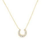 Lucky Diamond Pavé Horseshoe Pendant Necklace Necklaces Estella Collection #product_description# 17717 14k Diamond Gemstone #tag4# #tag5# #tag6# #tag7# #tag8# #tag9# #tag10#