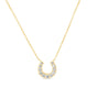 Lucky Diamond PavÃ© Horseshoe Pendant Necklace Necklaces Estella Collection #product_description# 17717 14k Diamond Gemstone #tag4# #tag5# #tag6# #tag7# #tag8# #tag9# #tag10#