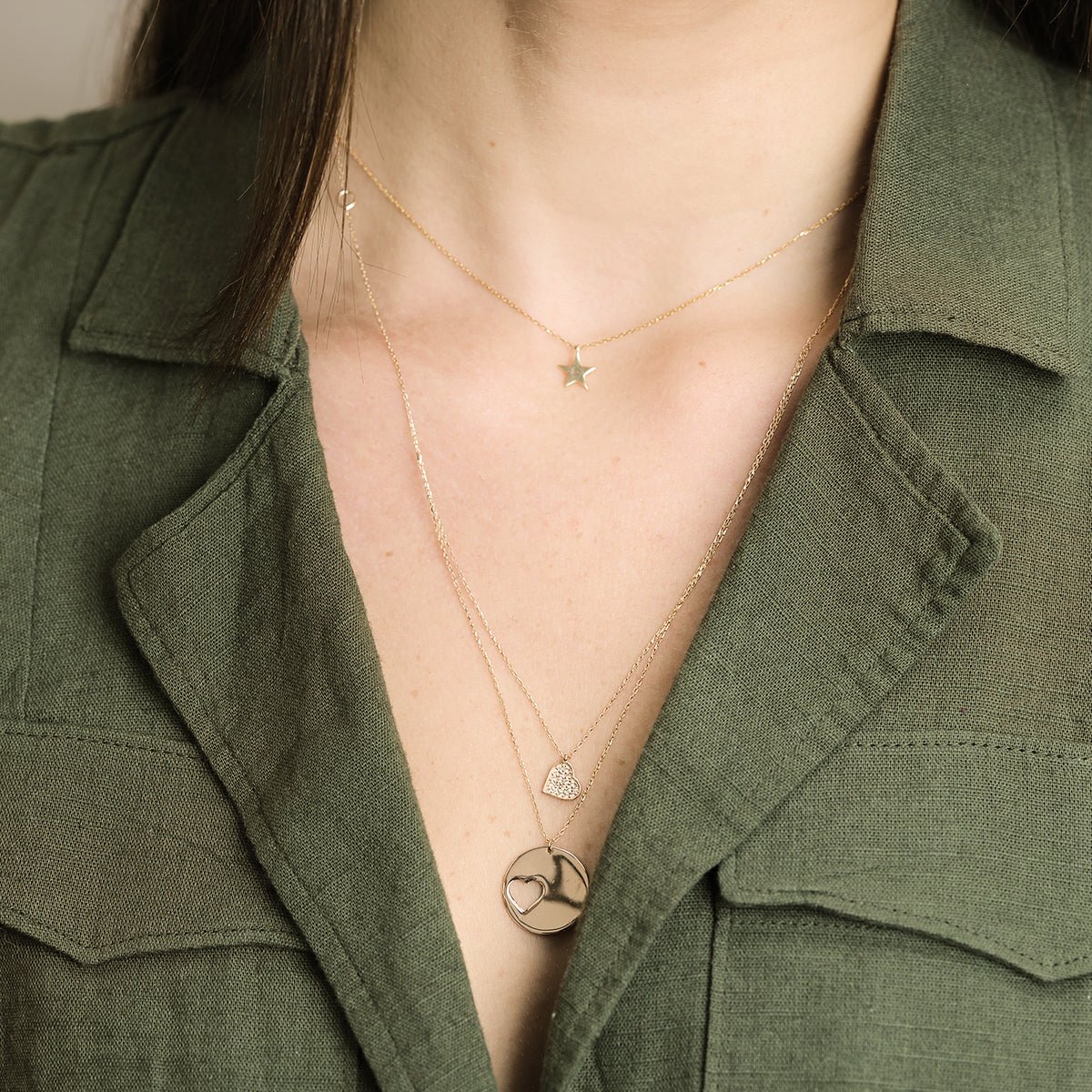 Lucky Star Necklace Necklaces Estella Collection #product_description# 14k Make Collection Pendant Necklace #tag4# #tag5# #tag6# #tag7# #tag8# #tag9# #tag10#