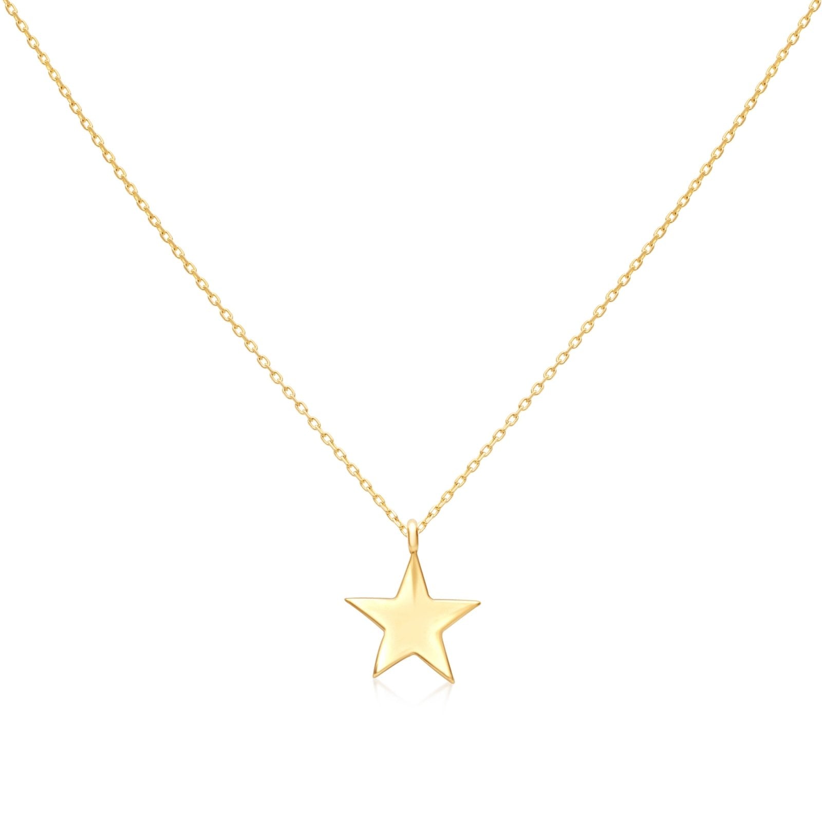 Lucky Star Necklace Necklaces Estella Collection #product_description# 14k Make Collection Pendant Necklace #tag4# #tag5# #tag6# #tag7# #tag8# #tag9# #tag10#