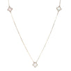 Mother of Pearl Clover with Diamonds Station Necklace Necklaces Estella Collection #product_description# 17228 14k Birthstone Diamond #tag4# #tag5# #tag6# #tag7# #tag8# #tag9# #tag10#